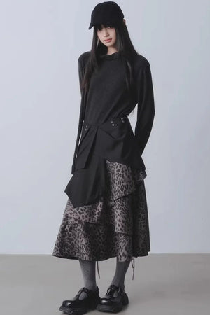 Whispering Poetry Asymmetrical Top