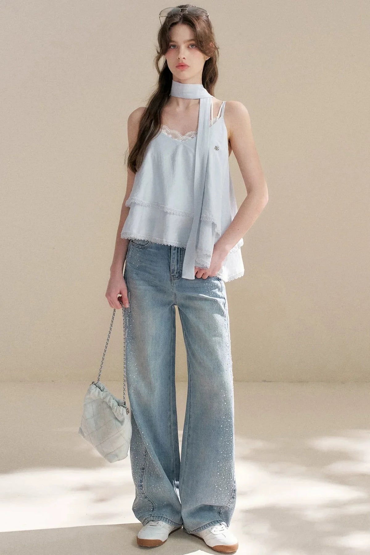 Whispers of the Sea Lace Top Set-Up