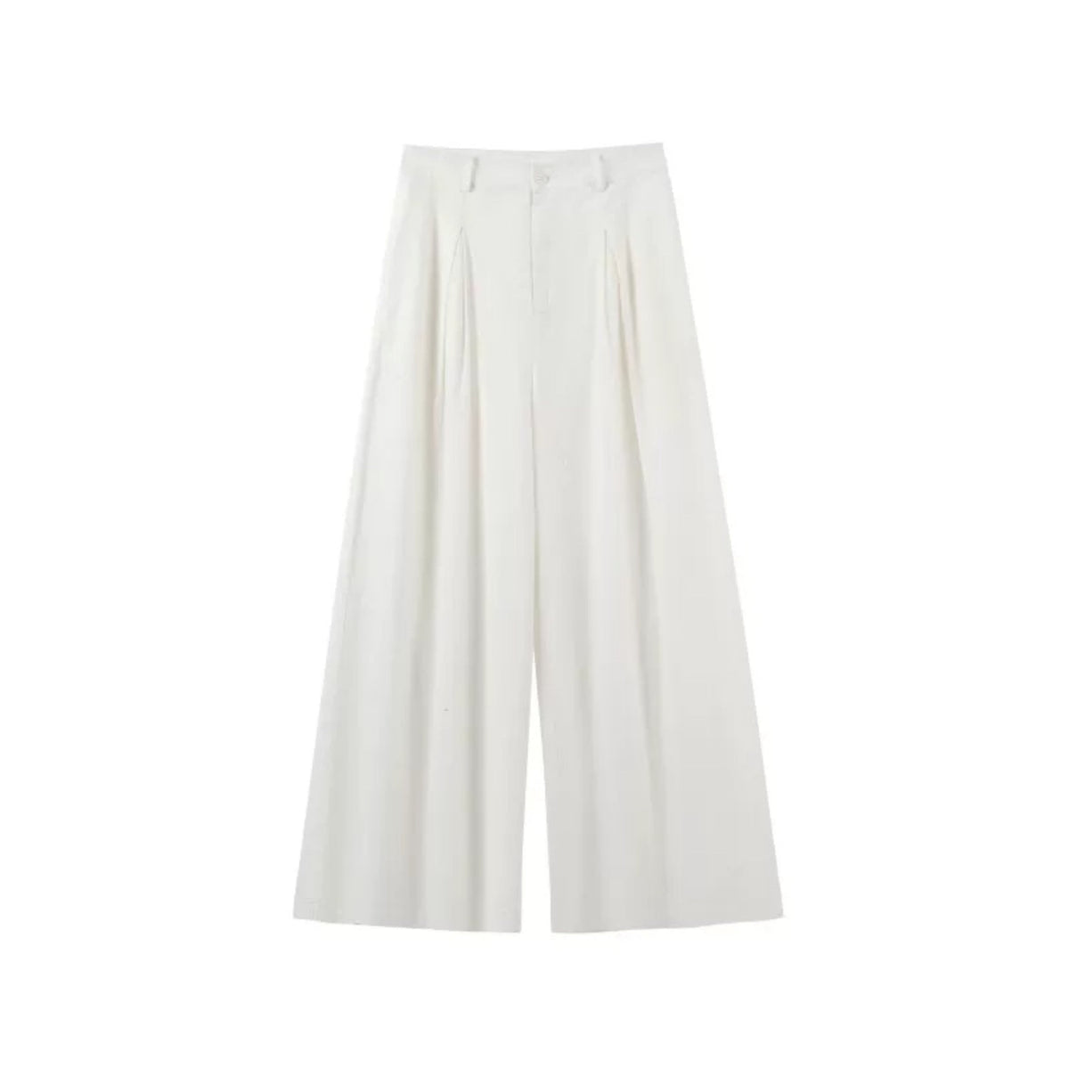 White Embroidered Camisole Top Set-Up
