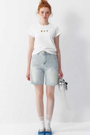 White Flower T-Shirt