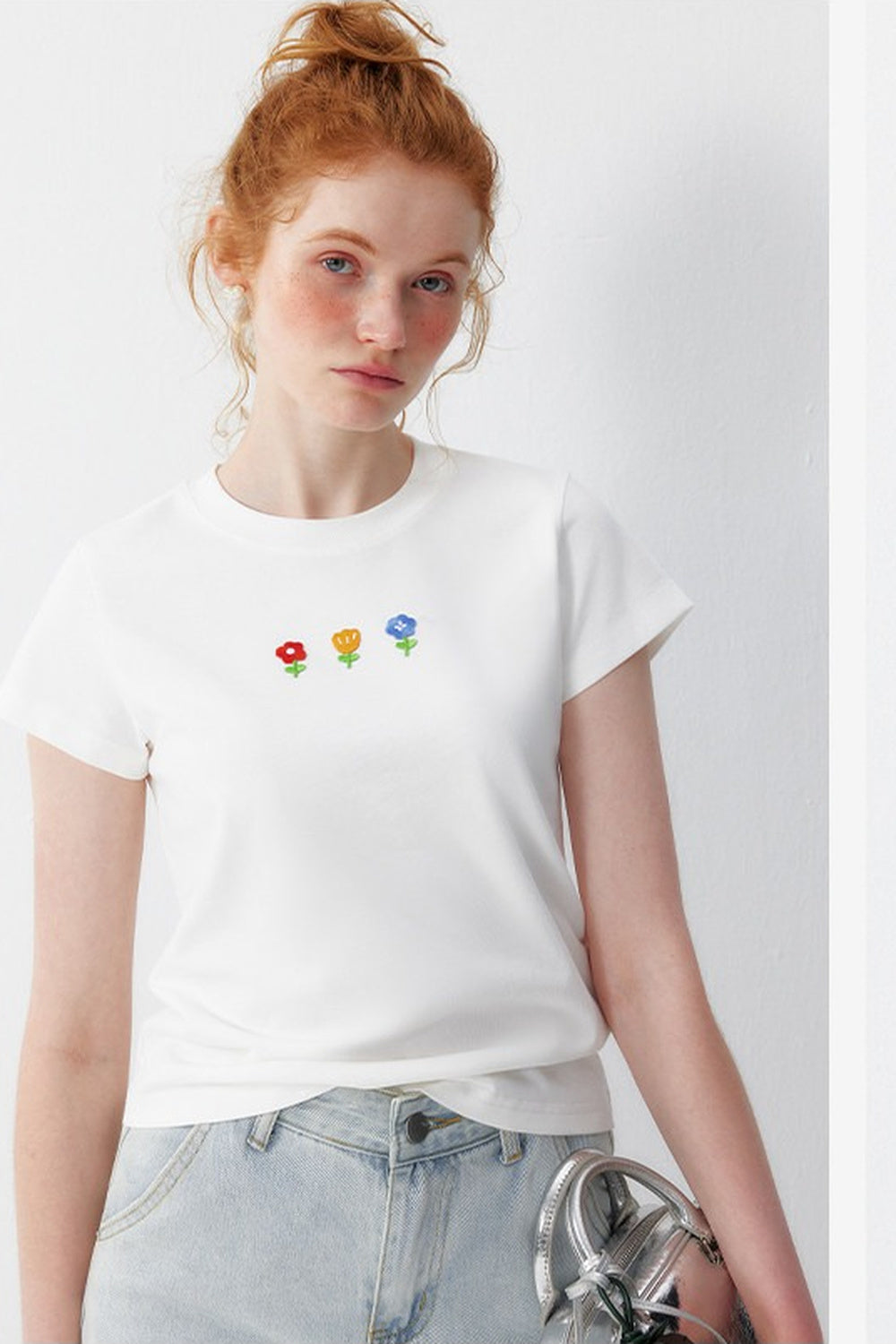 White Flower T-Shirt