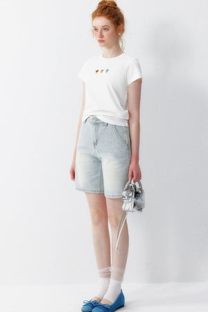 White Flower T-Shirt