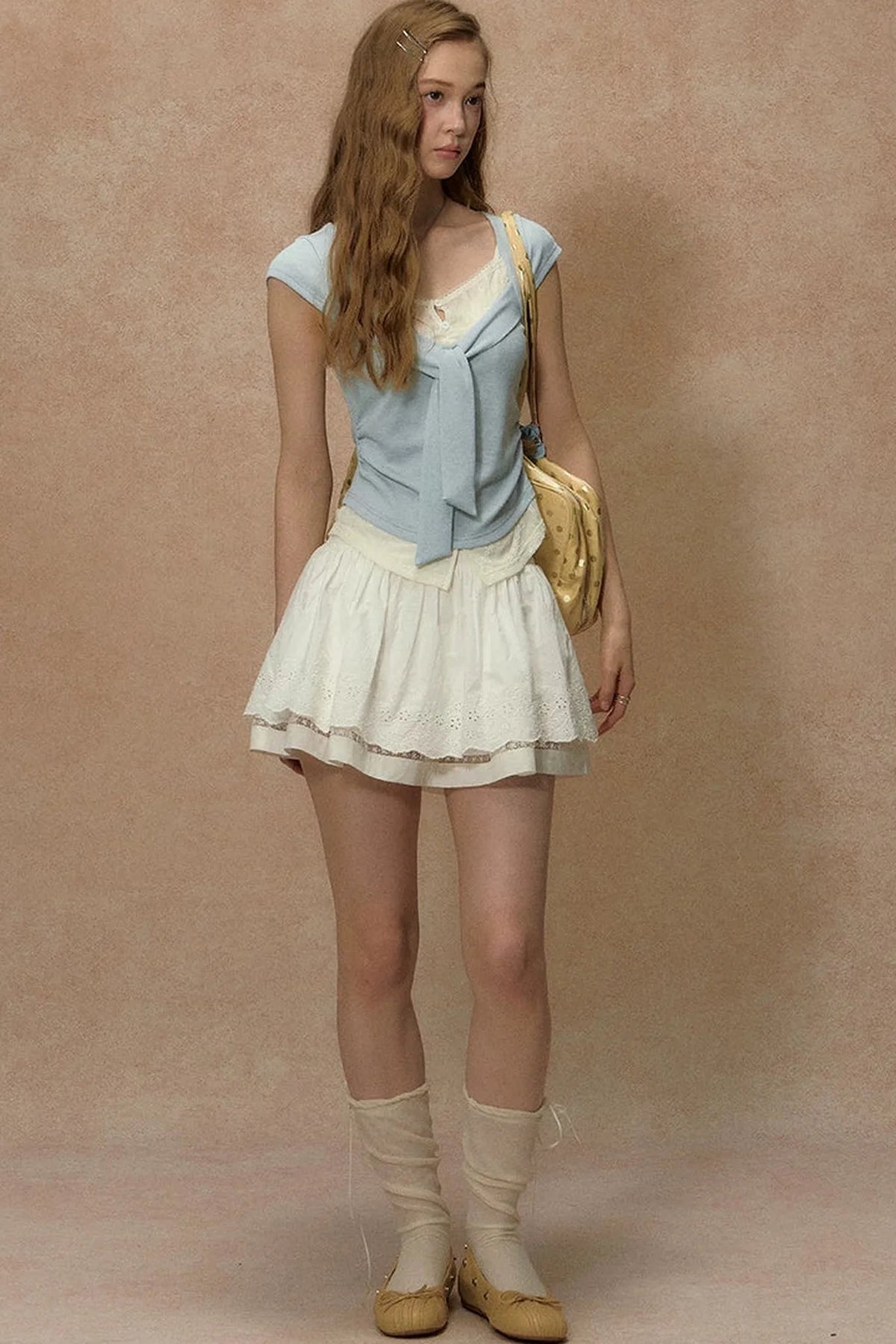 White Lace Summer Skirt