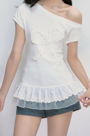 White Lace Top