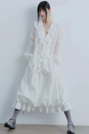 White Nest Lantern Skirt