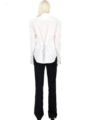 white shirts