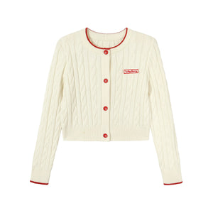 WhyBerry Knit Short Coat