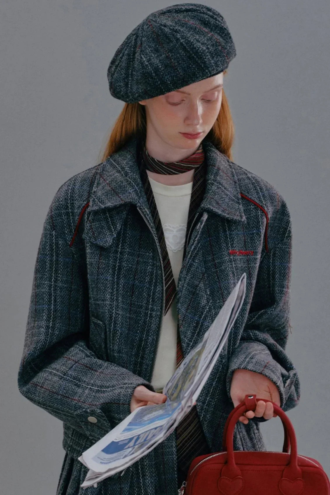WhyBerry Sweetheart Killer Tweed Jacket