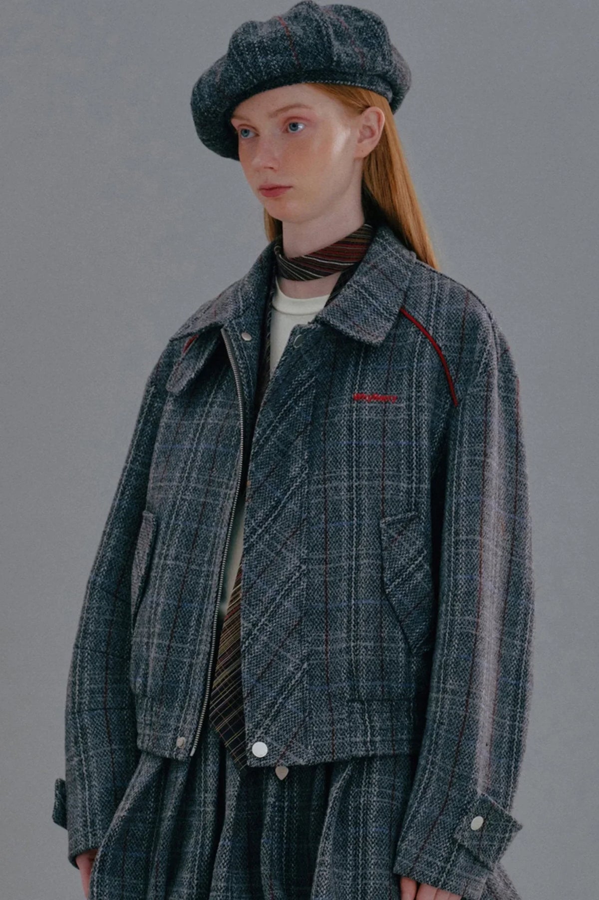 WhyBerry Sweetheart Killer Tweed Jacket