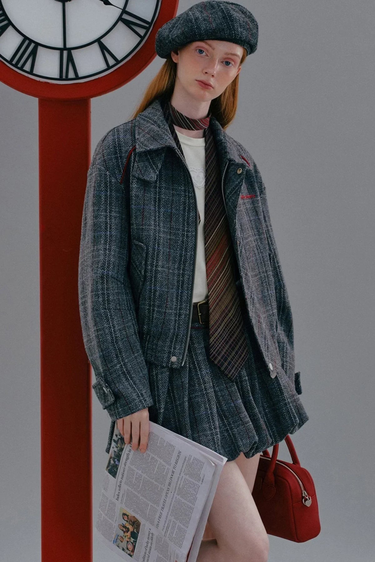 WhyBerry Sweetheart Killer Tweed Jacket