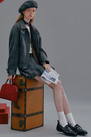 WhyBerry Sweetheart Killer Tweed Jacket