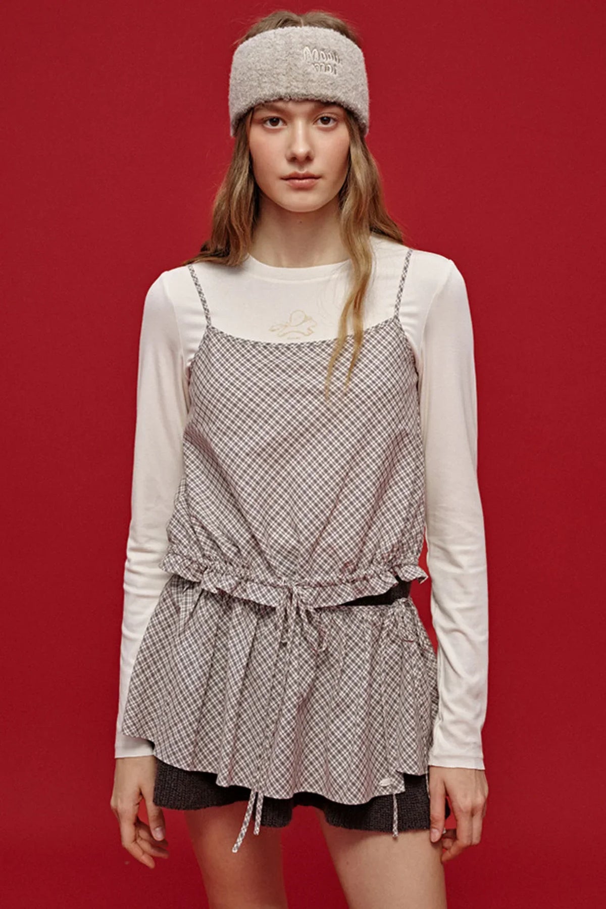 Wide-Brimmed Wool Jacquard Headband