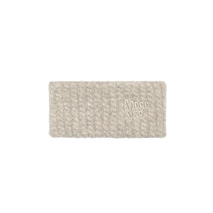 Wide-Brimmed Wool Jacquard Headband