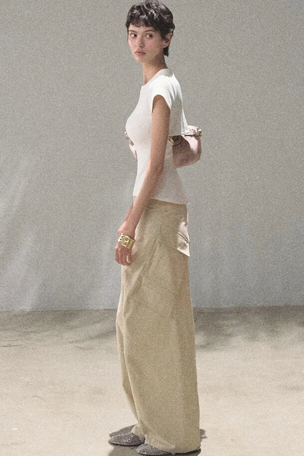 Wide Leg Cargo Pants