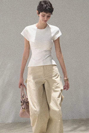 Wide Leg Cargo Pants