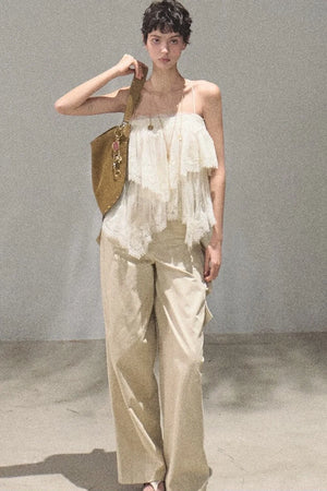 Wide Leg Cargo Pants