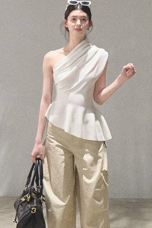 Wide Leg Cargo Pants