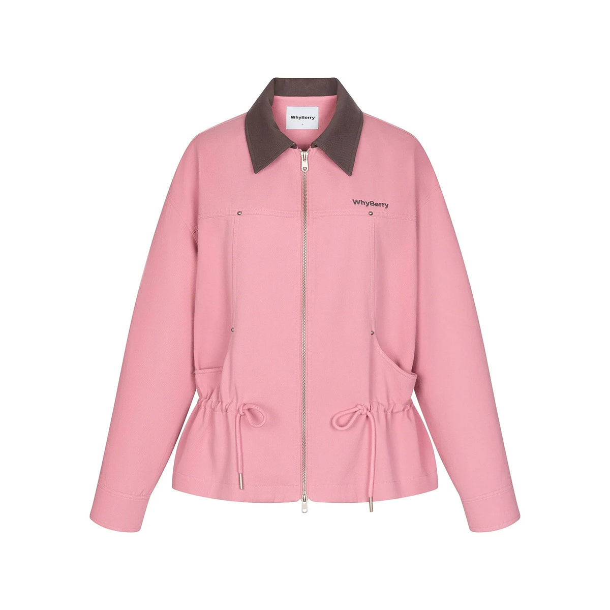 Wild Strawberry Drawstring Jacket