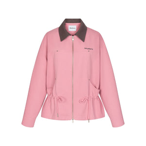 Wild Strawberry Drawstring Jacket