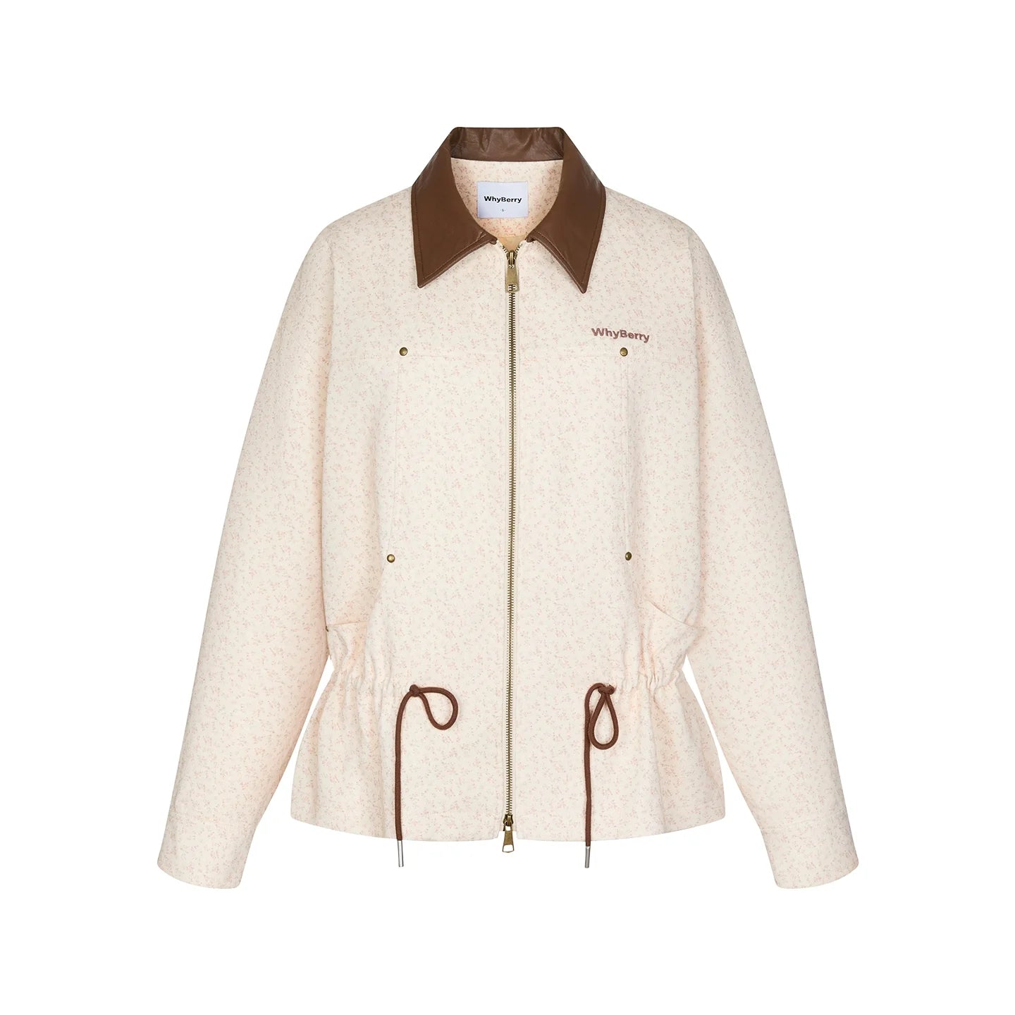 Wild Strawberry Drawstring Jacket