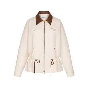 Wild Strawberry Drawstring Jacket