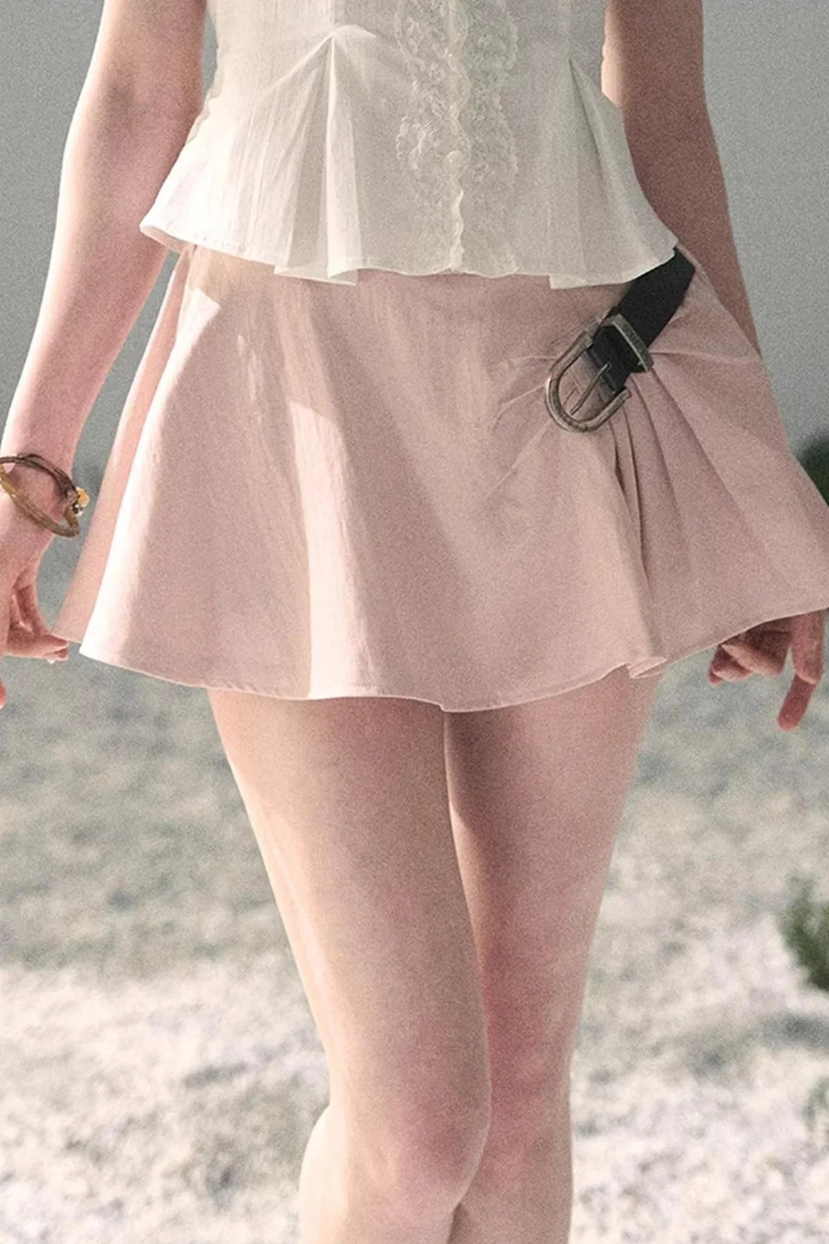 Wind Chimes A-Line Skirt