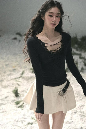 Wind Chimes A-Line Skirt