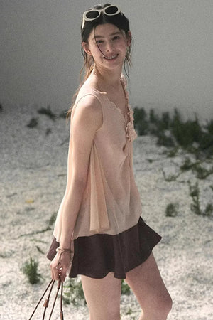 Wind Chimes A-Line Skirt