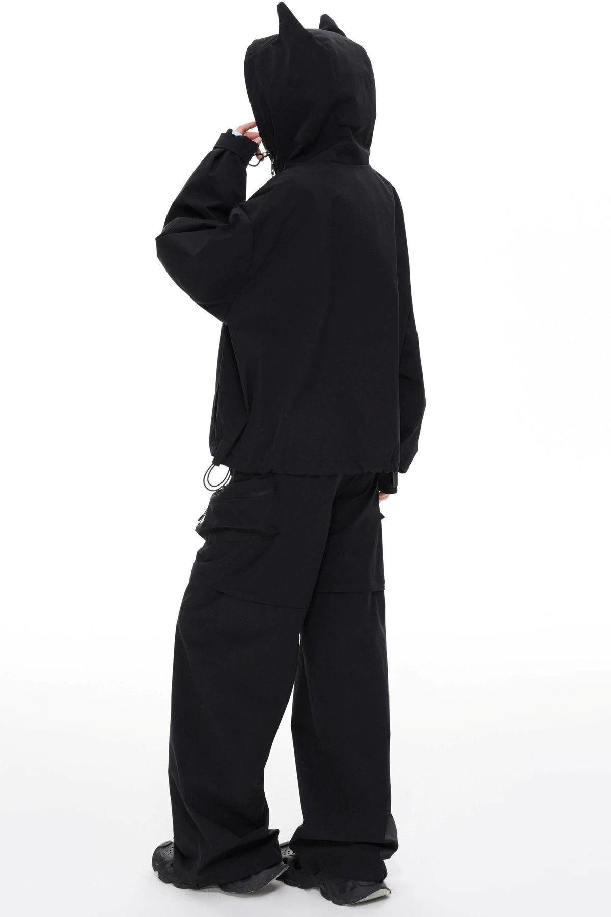 Windproof Waterproof Storm Jacket Pants Set-Up