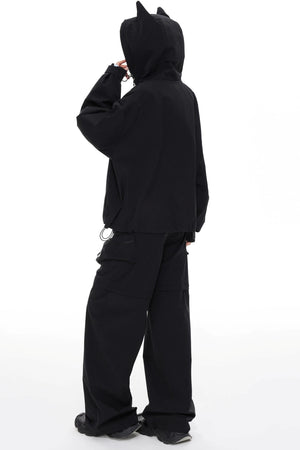 Windproof Waterproof Storm Jacket Pants Set-Up