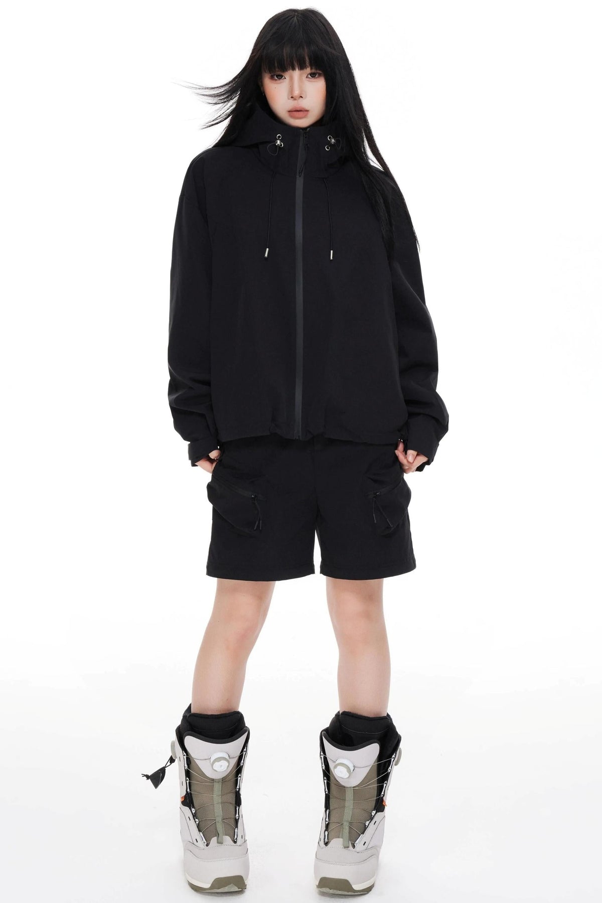 Windproof Waterproof Storm Jacket Pants Set-Up