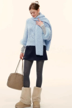 Winter Celebration Wool Sweater Set