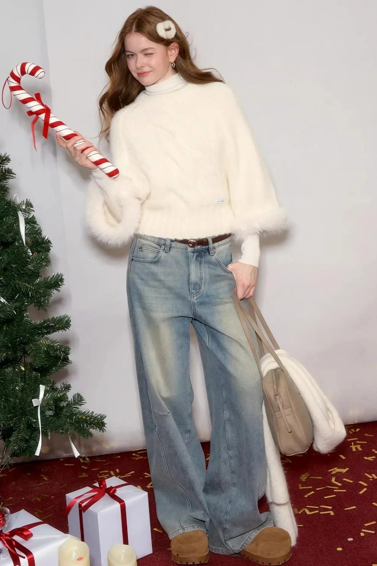 Winter Celebration Wool Sweater Set