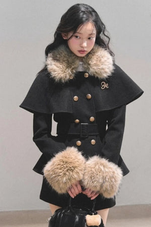 Winter Coat and Skirt Set-Up