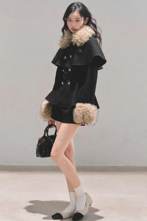 Winter Coat and Skirt Set-Up