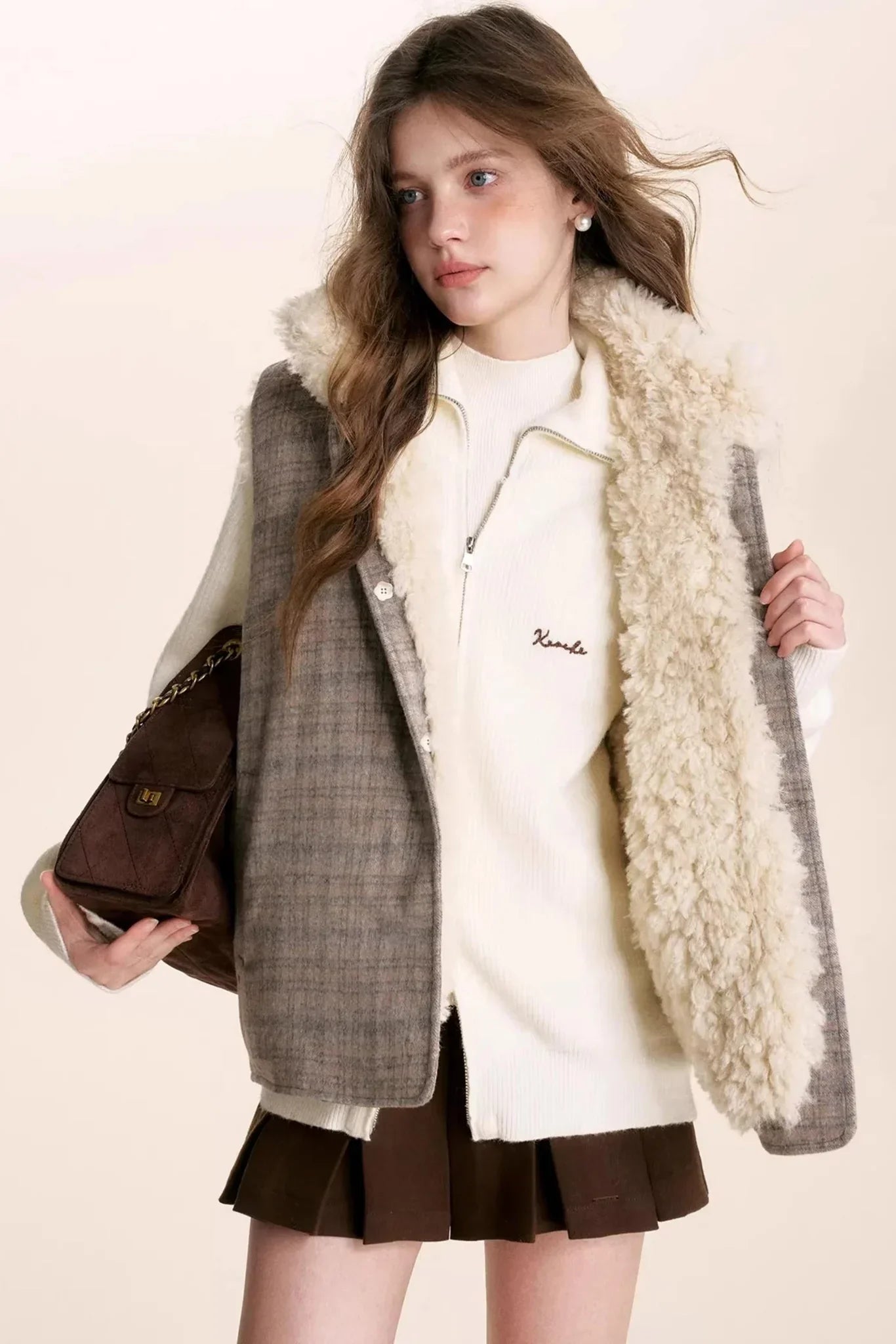 Winter Double-Zip Cardigan Jacket