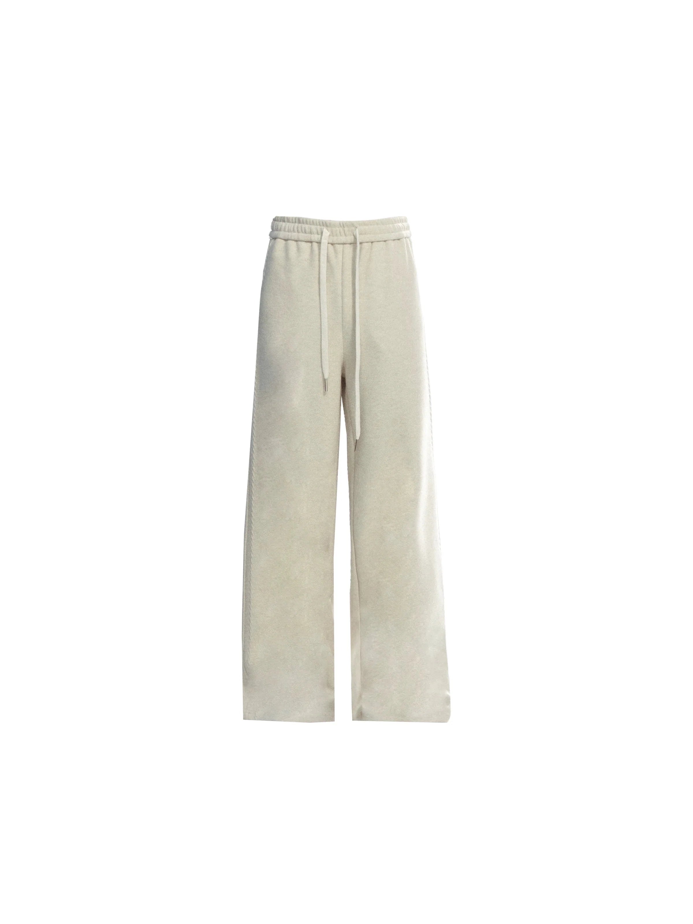 Winter Drape Wide-Leg Pants