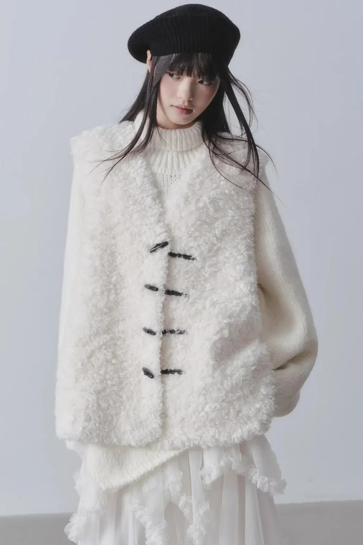 Winter Faux Lamb Wool Coat