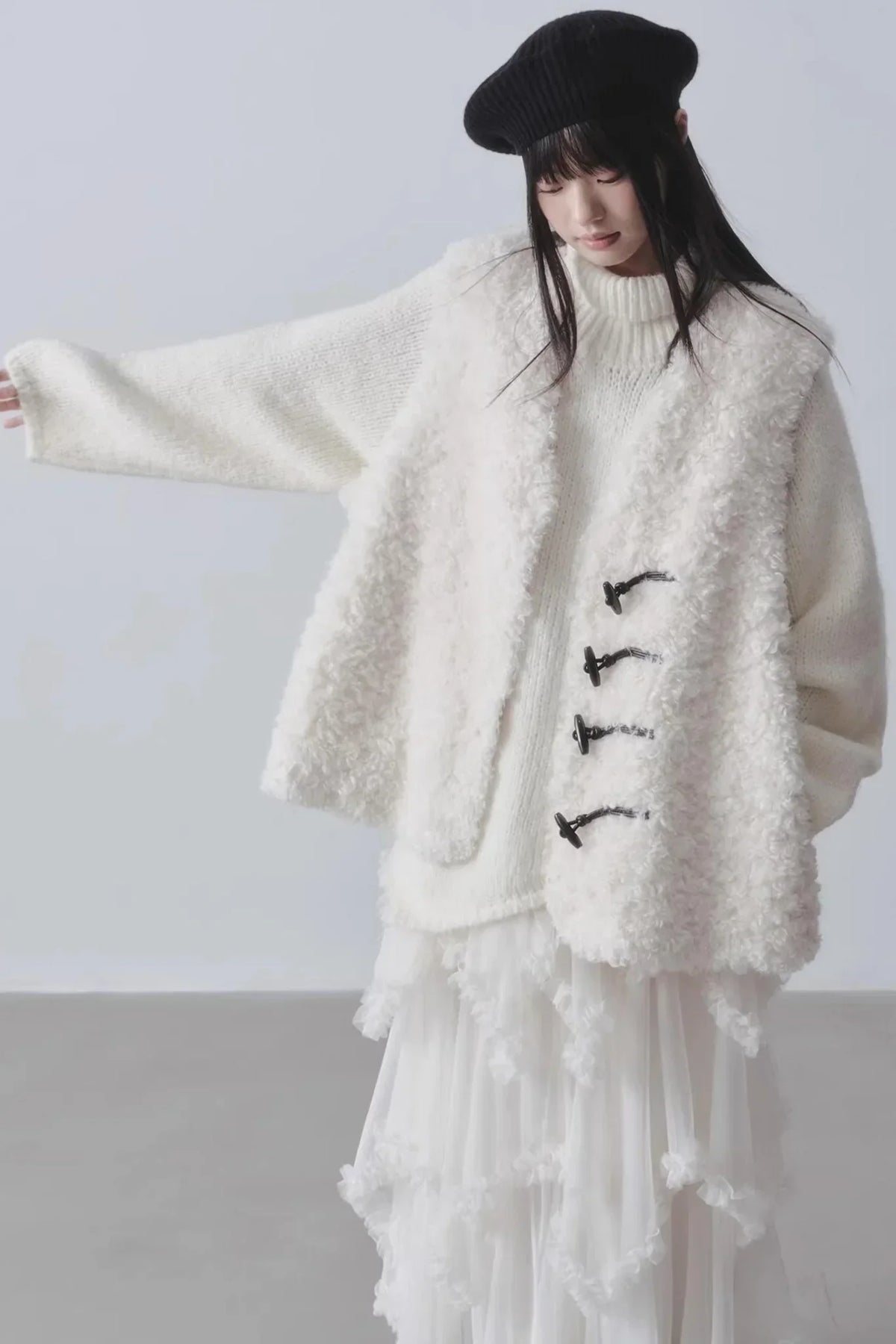 Winter Faux Lamb Wool Coat