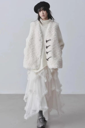 Winter Faux Lamb Wool Coat