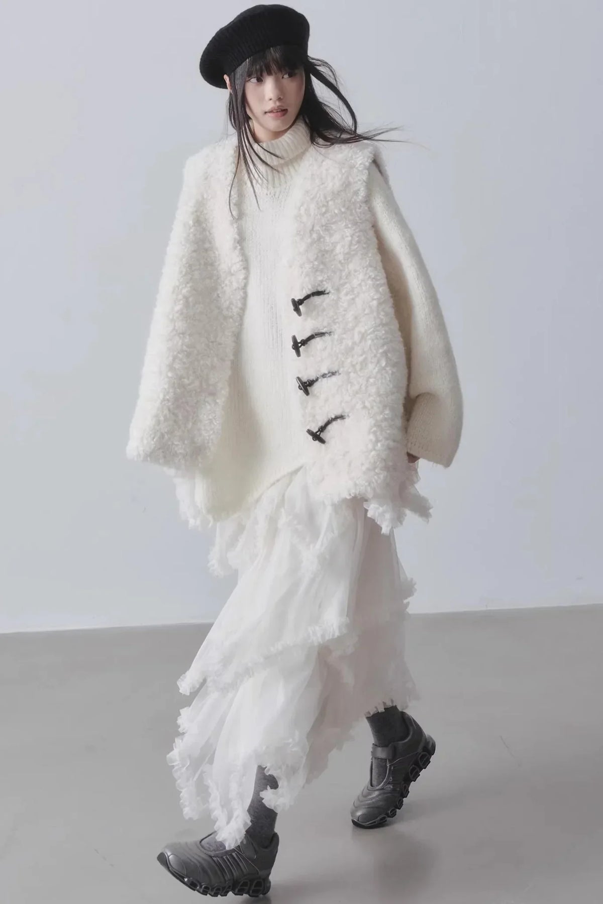 Winter Faux Lamb Wool Coat
