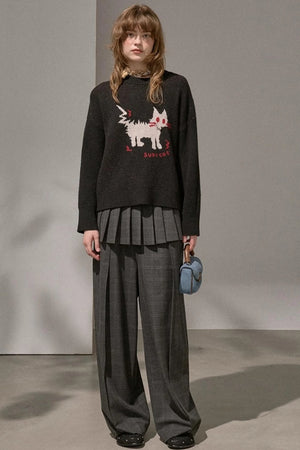 Winter Fur Drop Sweater