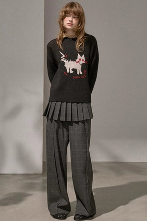 Winter Fur Drop Sweater