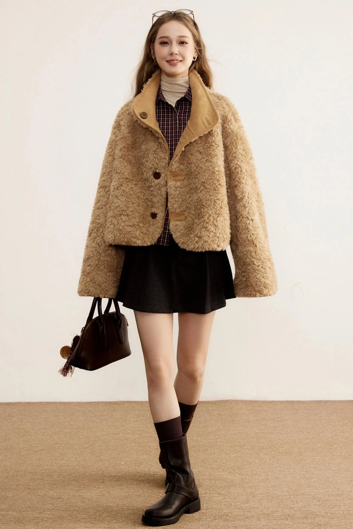 Winter Furry Reversible Jacket