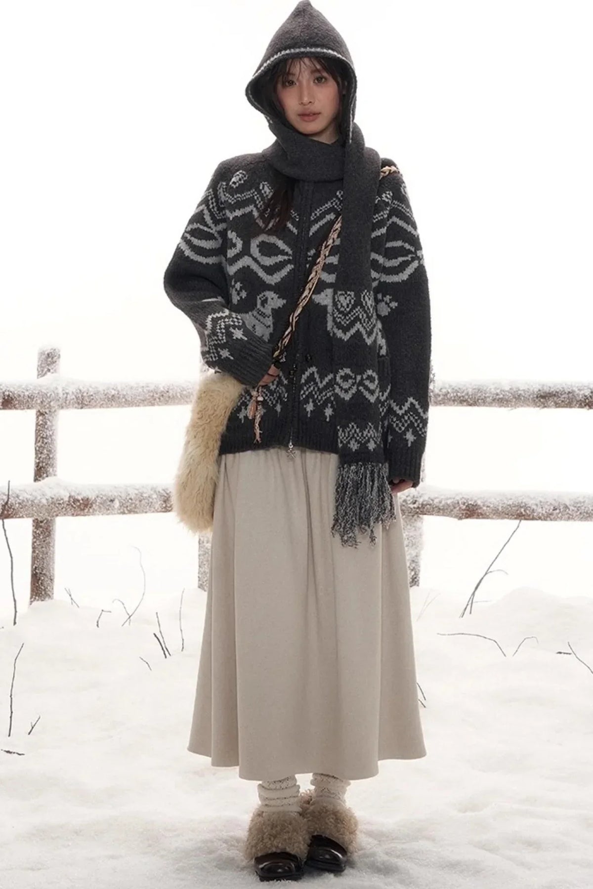 Winter Garden Lace Skirt