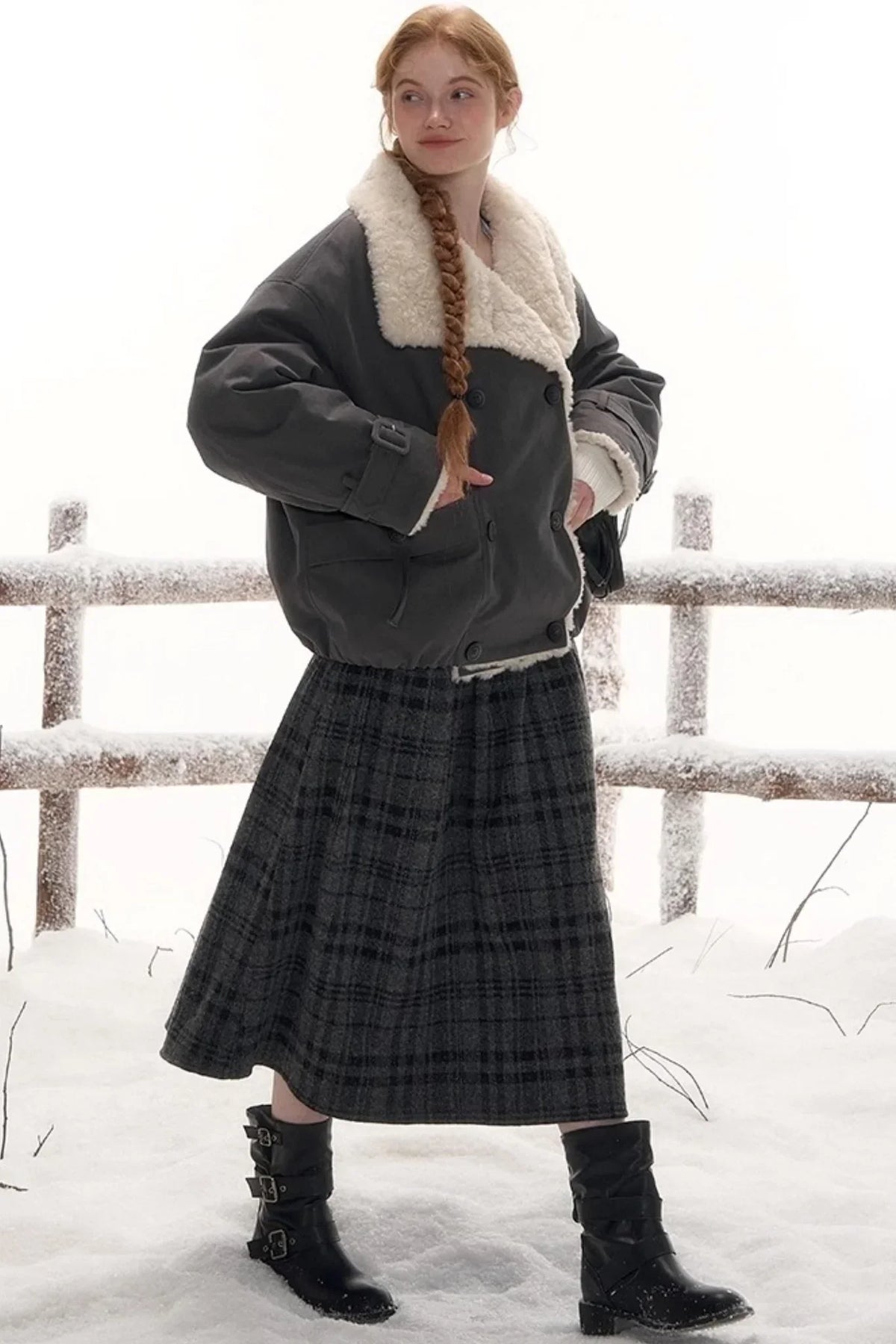 Winter Garden Lace Skirt