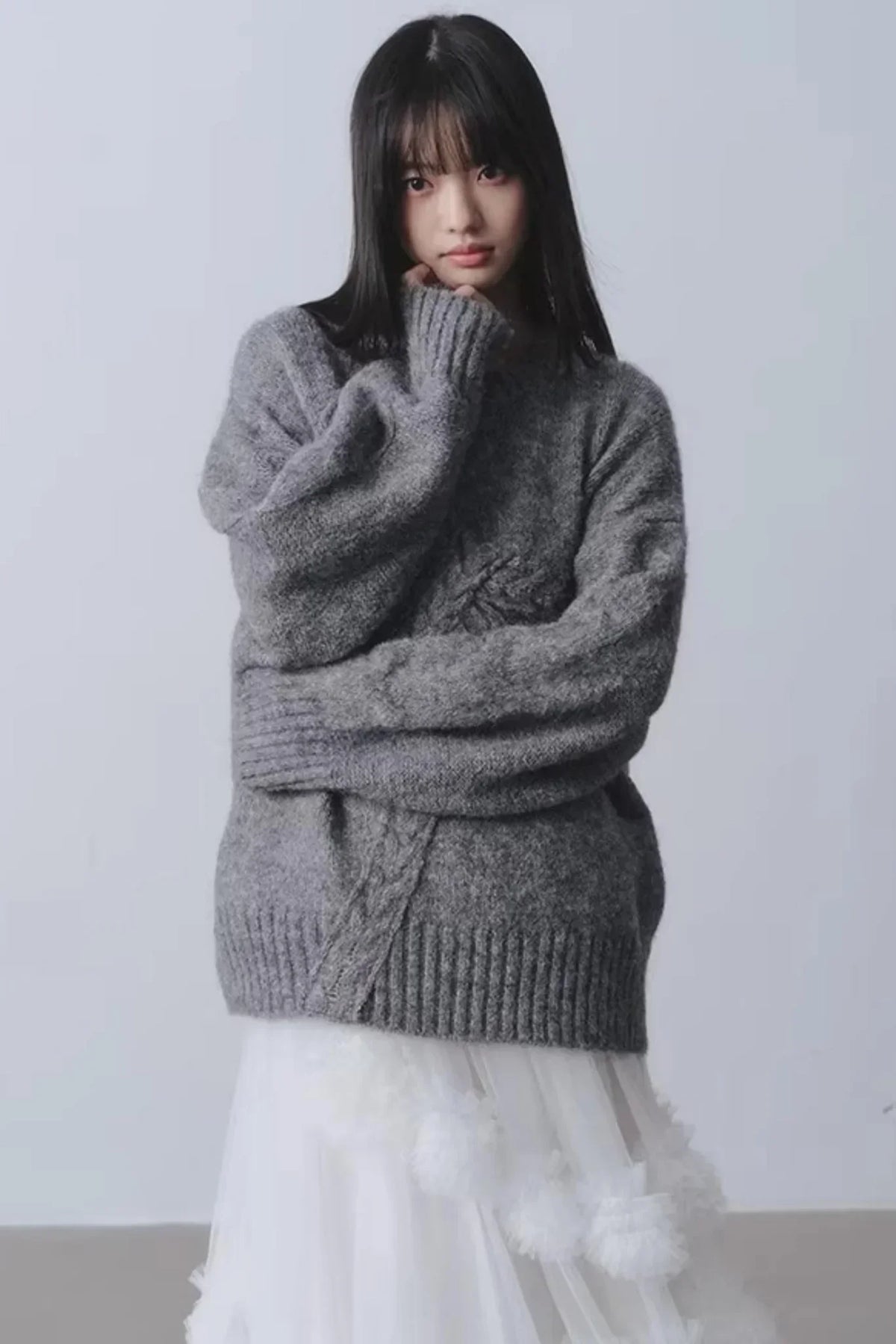 Winter Gift Bow Sweater