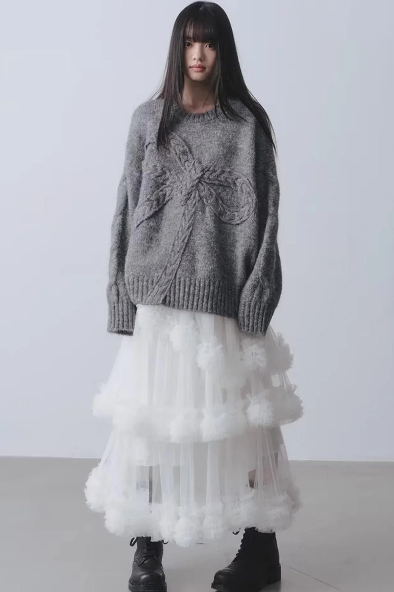 Winter Gift Bow Sweater