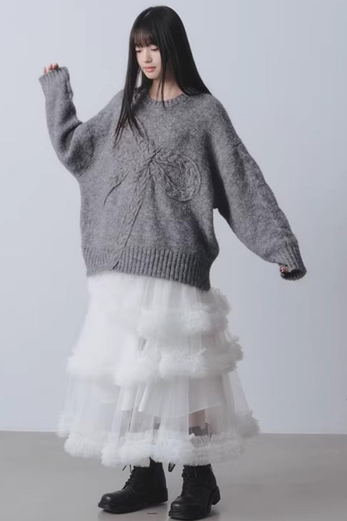 Winter Gift Bow Sweater