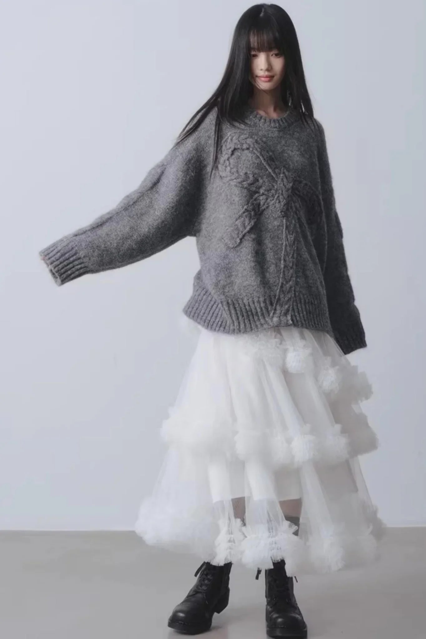 Winter Gift Bow Sweater
